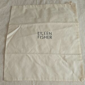Eileen Fisher Cream Organic Cotton Drawstring Dust Bag